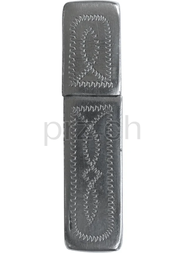 U.S. Army Chaplain Corps – P. G. Kelly, Ansicht 3 U.S. Army Chaplain Corps – P. G. Kelly, Modell three barrel hinge, round bottom, Jahr 1943 - 45, Ansicht 3