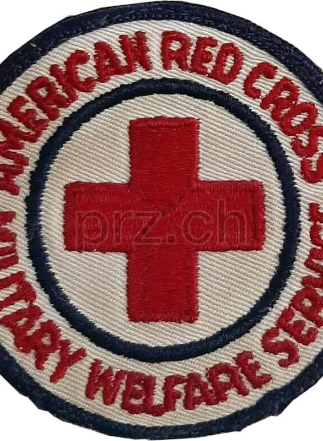 American Red Cross – Mildred, Ansicht 3 American Red Cross – Mildred, Modell three barrel hinge, round bottom, Jahr 1943 - 45, Ansicht 3