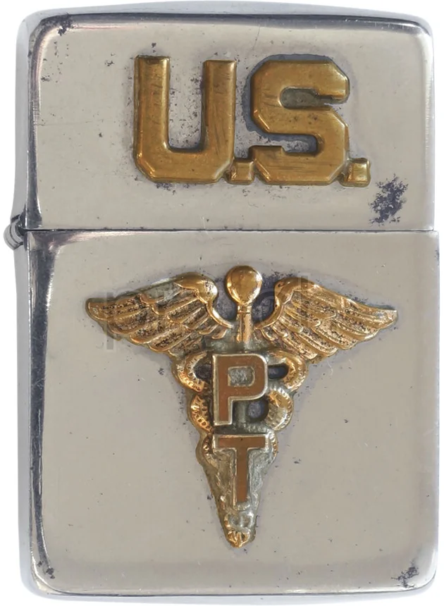 U.S. Army Quartermaster Corps, Ansicht 2 U.S. Army Quartermaster Corps, Modell three barrel hinge, round bottom, Jahr 1943 - 45, Ansicht 2