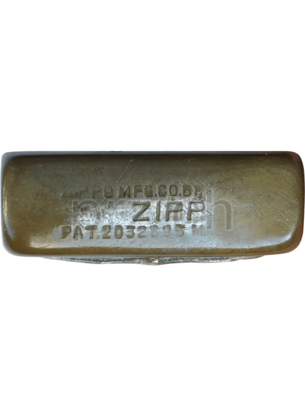 Vorderseite von Green Finish – Camp Perry Ohio, Modell three barrel hinge, flat bottom, Jahr 1943 - 45, Bild 6