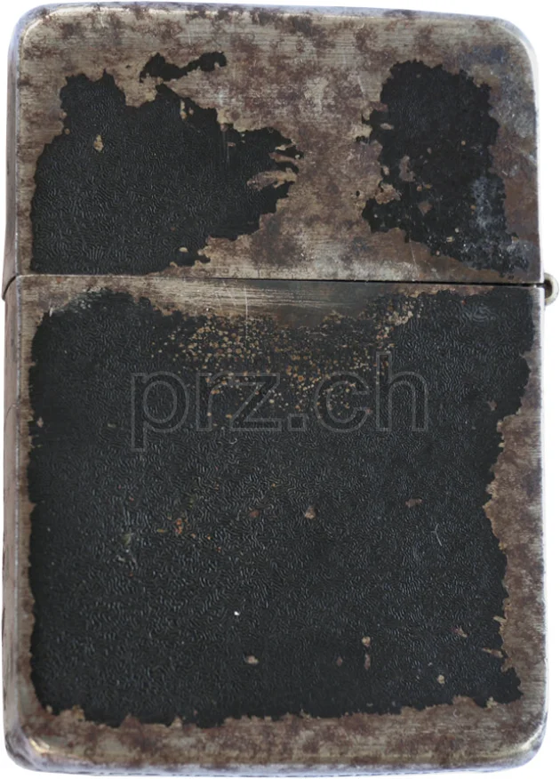 Vorderseite von U.S. Army Collar Insignia, Modell four barrel hinge, flat bottom, Jahr 1942 - 43, Bild 2