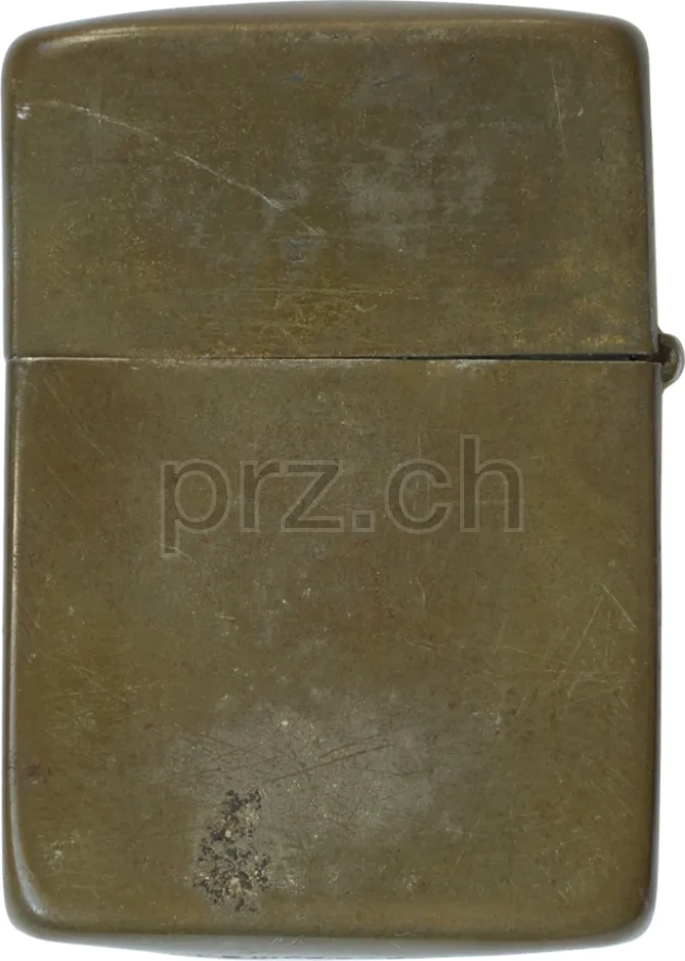 Vorderseite von Green Finish – Camp Perry Ohio, Modell three barrel hinge, flat bottom, Jahr 1943 - 45, Bild 2