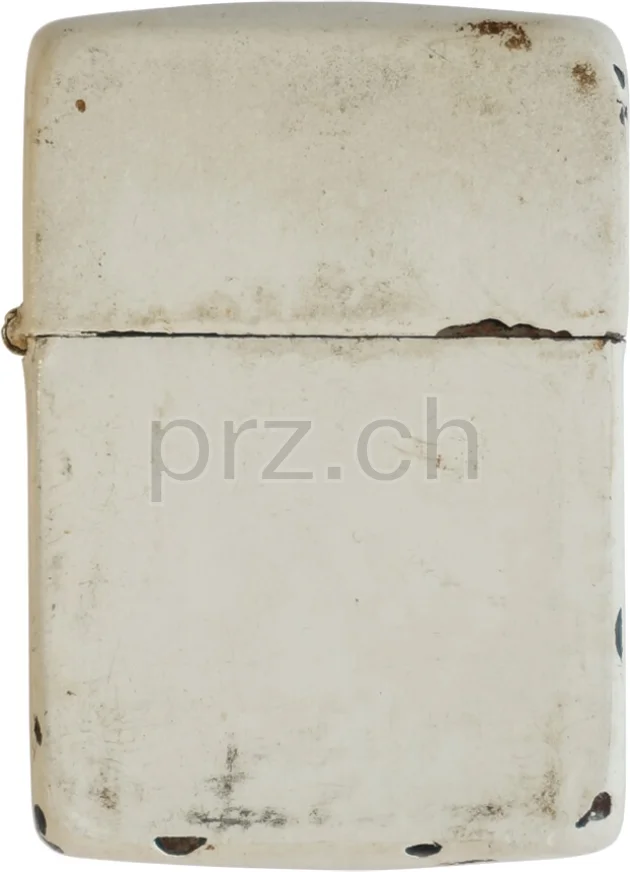 Vorderseite von White Finish – «The Black Devils», Modell three barrel hinge, round bottom, Jahr 1943 - 45, Bild 1