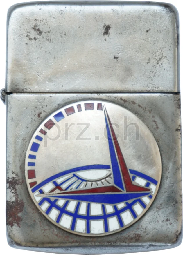 Vorderseite von U.S. Army aide-de-camp – Air Transport Command, Modell four barrel hinge, flat bottom, Jahr 1942 - 43, Bild 2