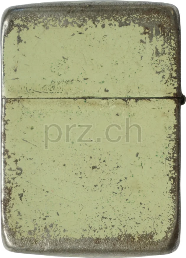 Vorderseite von Light Green Finish, Modell three barrel hinge, round bottom, Jahr 1943 - 45, Bild 1