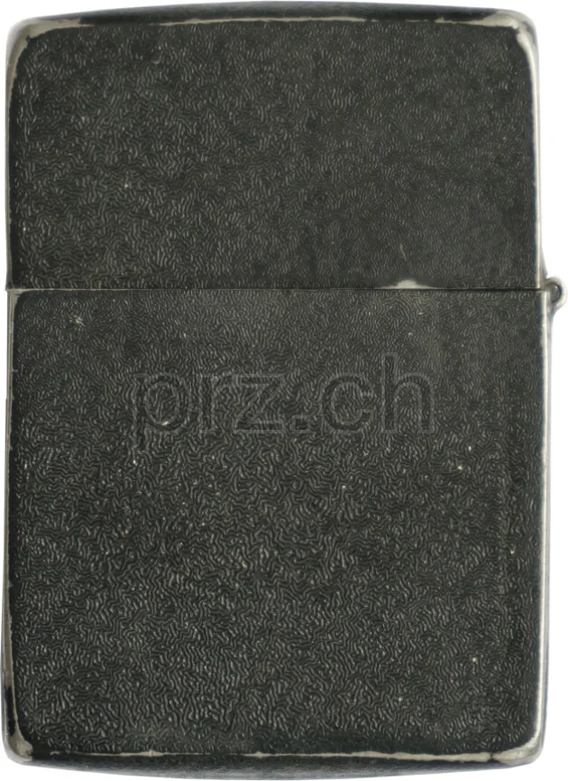 Vorderseite von Black Crackle – U.S. Navy Officers Insignia, Modell four barrel hinge, flat bottom, Jahr 1942 - 43, Bild 2